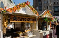 Autumn market, Wenceslas square