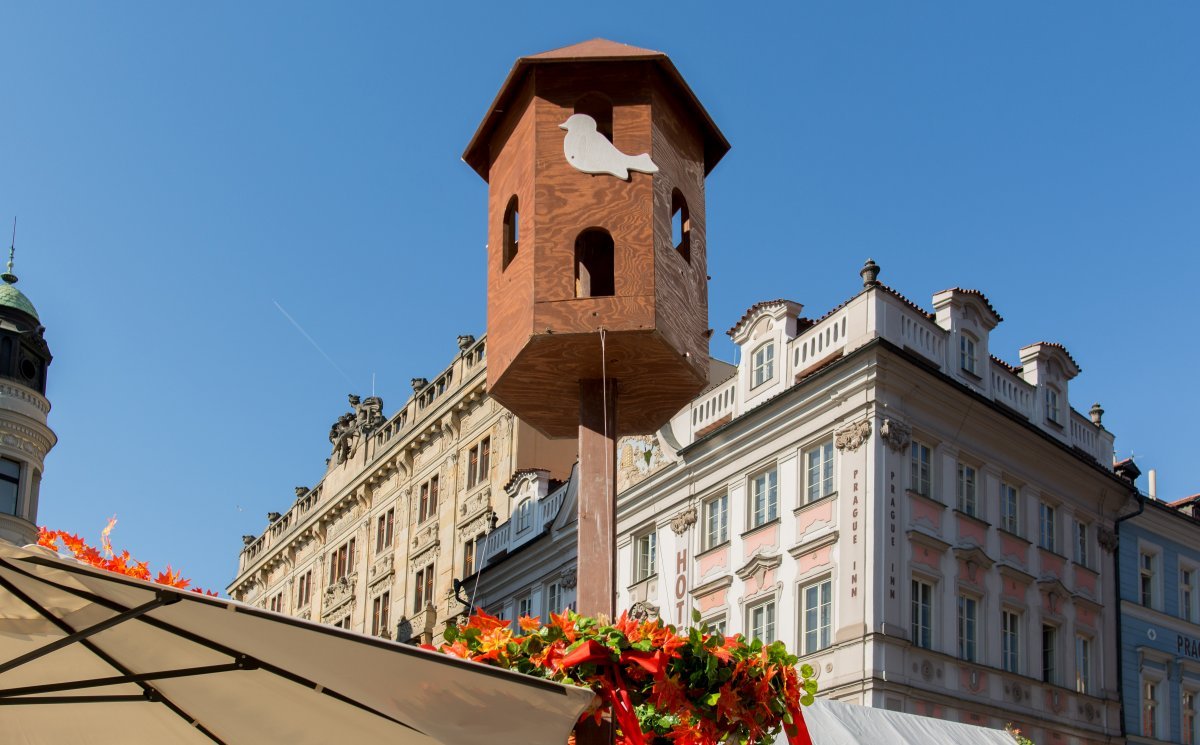 Autumn market, Wenceslas square