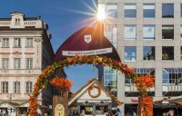 Autumn market, Wenceslas square