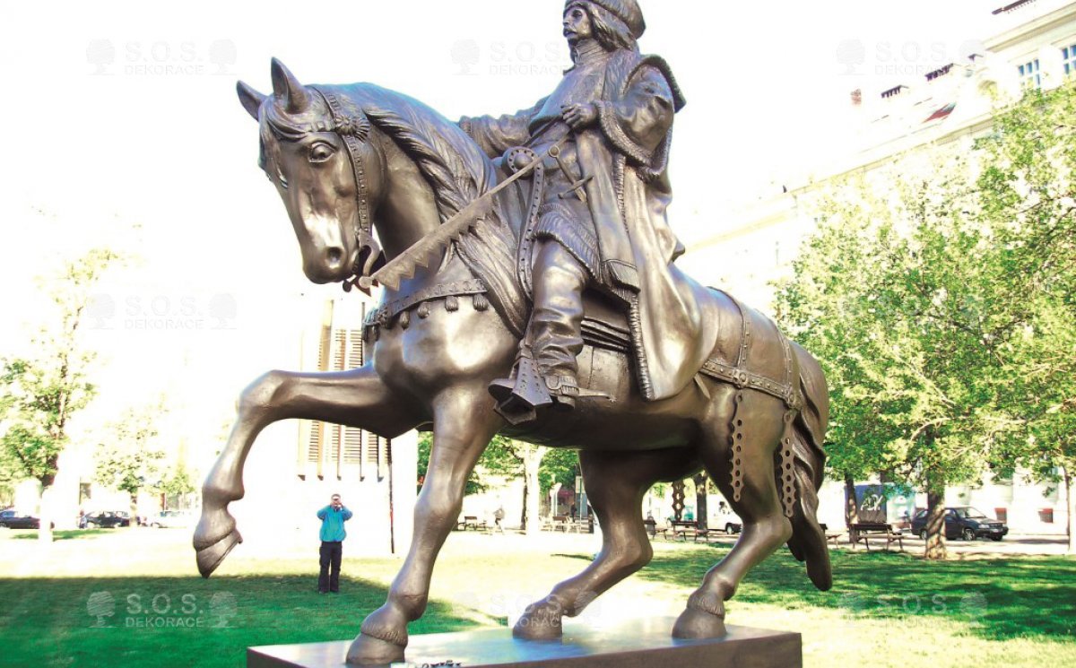 Statue of George of Poděbrady