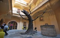 Tree for The World of Tim Burton exhibition