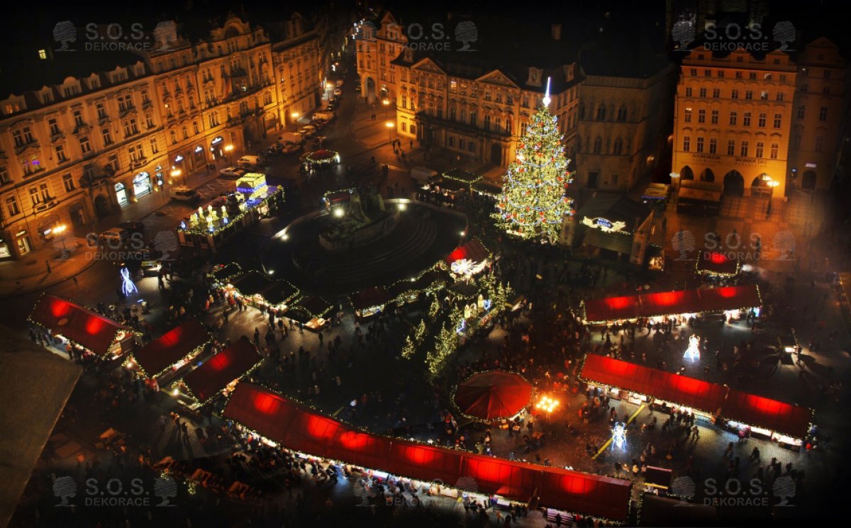 Christmas market, Old Town Square, Prague