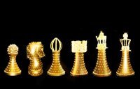 Chessmen (LED) - set 14 pcs - height 140 - 205 cm, ø 90 cm