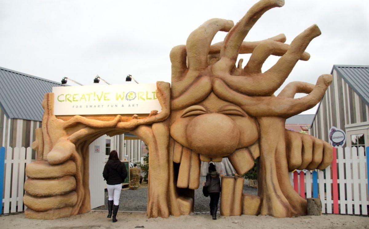 Creative world exhibition